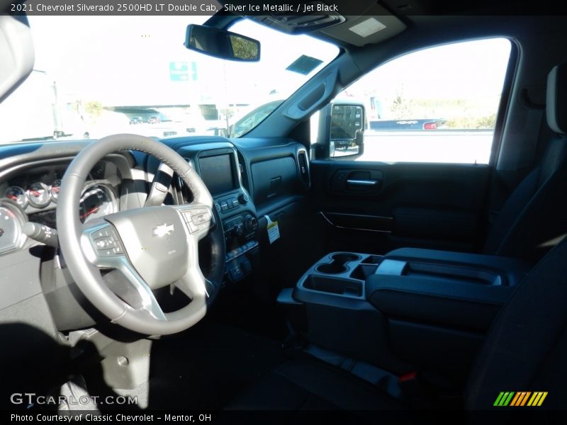 Silver Ice Metallic / Jet Black 2021 Chevrolet Silverado 2500HD LT Double Cab