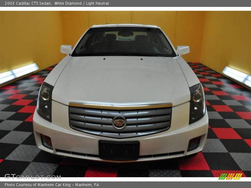 White Diamond / Light Neutral 2003 Cadillac CTS Sedan