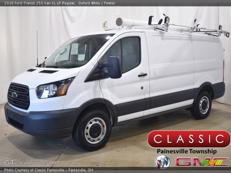 Oxford White / Pewter 2016 Ford Transit 250 Van XL LR Regular