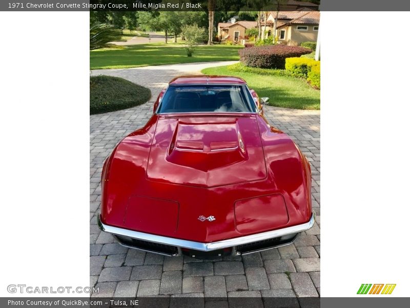 Mille Miglia Red / Black 1971 Chevrolet Corvette Stingray Coupe