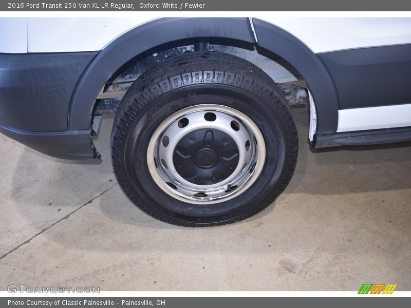Oxford White / Pewter 2016 Ford Transit 250 Van XL LR Regular