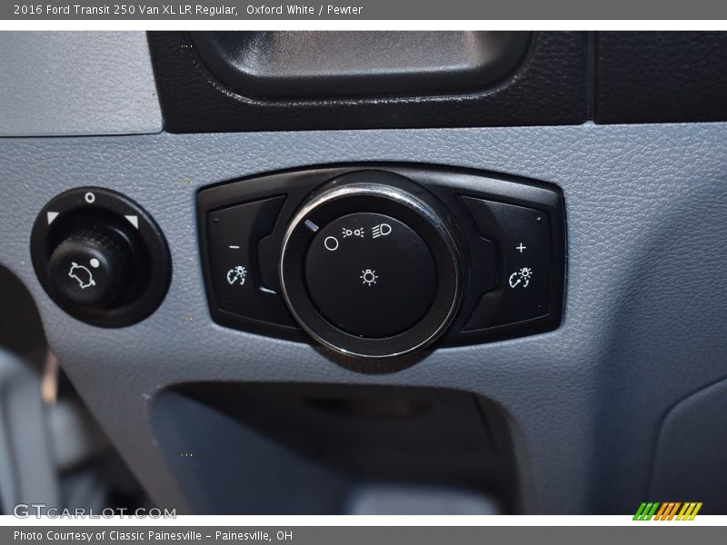 Oxford White / Pewter 2016 Ford Transit 250 Van XL LR Regular
