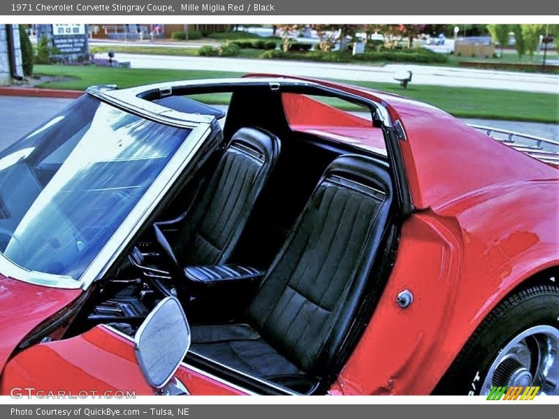 Mille Miglia Red / Black 1971 Chevrolet Corvette Stingray Coupe