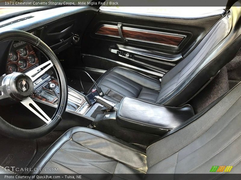 Mille Miglia Red / Black 1971 Chevrolet Corvette Stingray Coupe