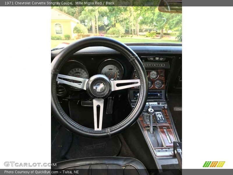 Mille Miglia Red / Black 1971 Chevrolet Corvette Stingray Coupe