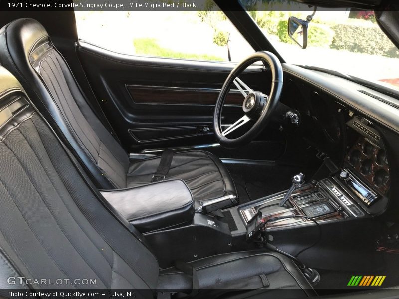 Mille Miglia Red / Black 1971 Chevrolet Corvette Stingray Coupe
