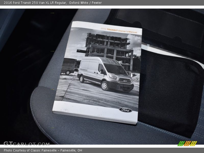 Oxford White / Pewter 2016 Ford Transit 250 Van XL LR Regular