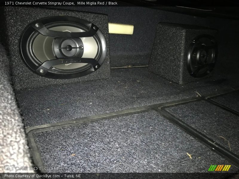 Mille Miglia Red / Black 1971 Chevrolet Corvette Stingray Coupe