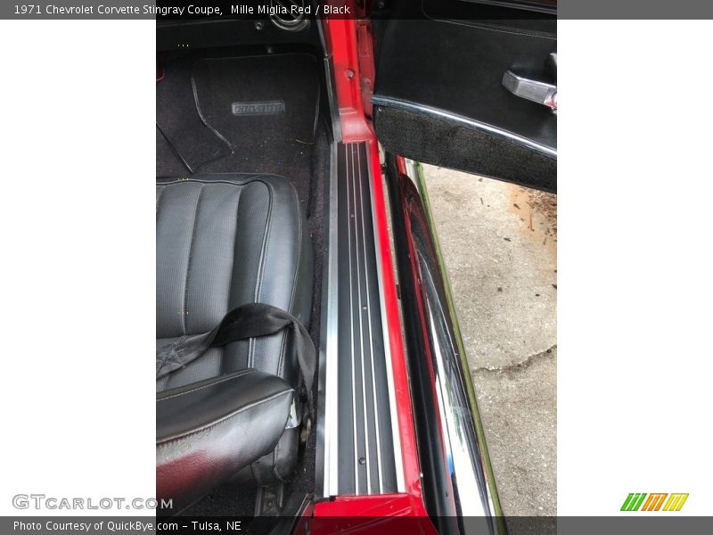Mille Miglia Red / Black 1971 Chevrolet Corvette Stingray Coupe