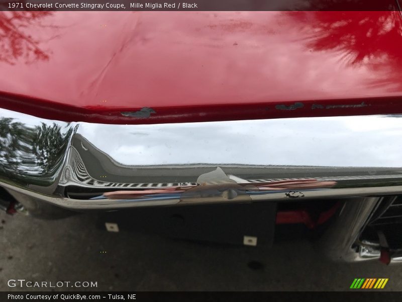 Mille Miglia Red / Black 1971 Chevrolet Corvette Stingray Coupe