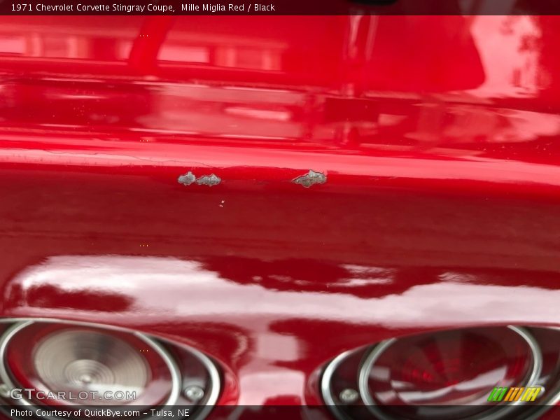 Mille Miglia Red / Black 1971 Chevrolet Corvette Stingray Coupe