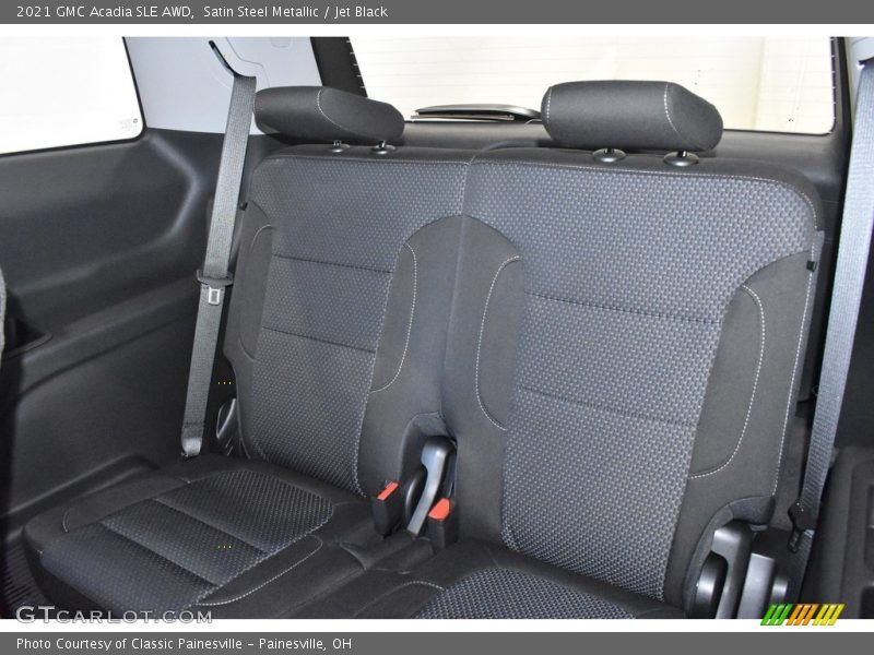 Satin Steel Metallic / Jet Black 2021 GMC Acadia SLE AWD