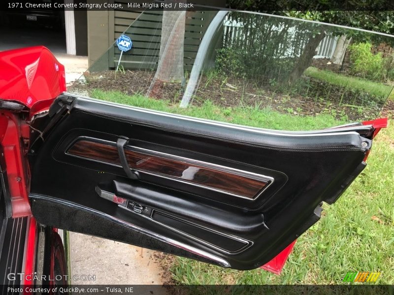 Mille Miglia Red / Black 1971 Chevrolet Corvette Stingray Coupe