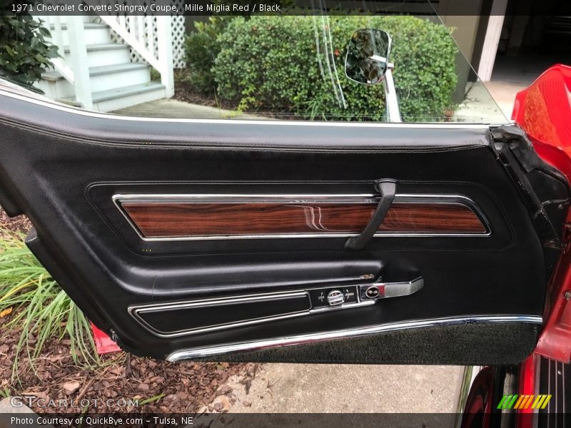 Mille Miglia Red / Black 1971 Chevrolet Corvette Stingray Coupe