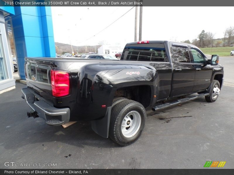 Black / Dark Ash/Jet Black 2016 Chevrolet Silverado 3500HD WT Crew Cab 4x4