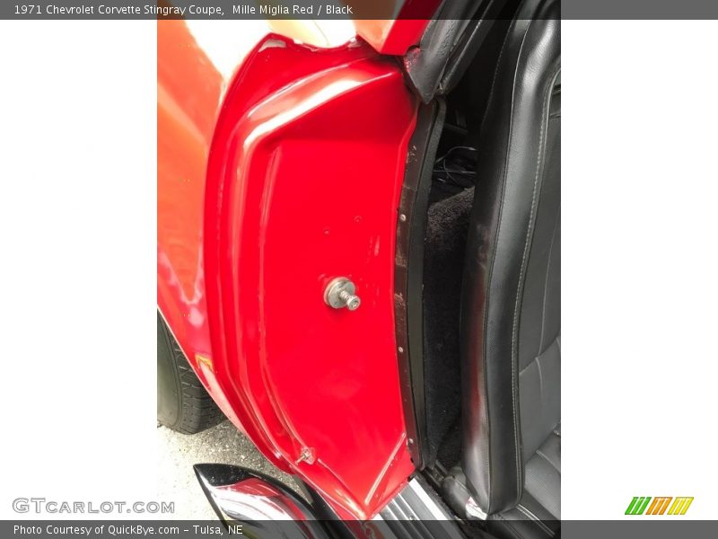 Mille Miglia Red / Black 1971 Chevrolet Corvette Stingray Coupe