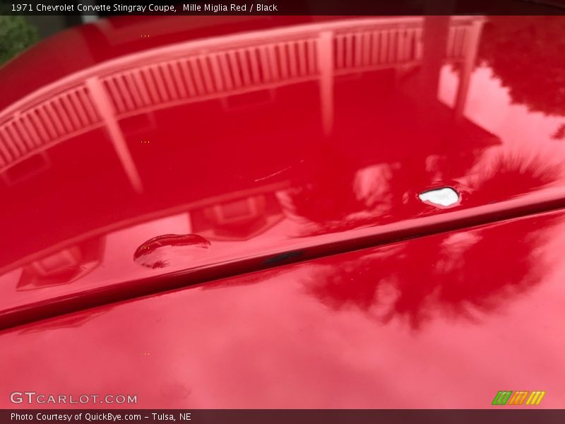 Mille Miglia Red / Black 1971 Chevrolet Corvette Stingray Coupe