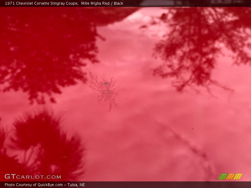 Mille Miglia Red / Black 1971 Chevrolet Corvette Stingray Coupe