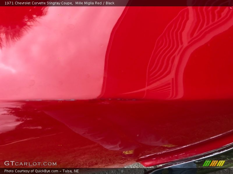 Mille Miglia Red / Black 1971 Chevrolet Corvette Stingray Coupe
