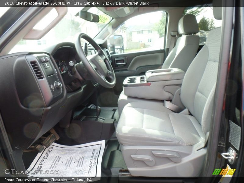 Front Seat of 2016 Silverado 3500HD WT Crew Cab 4x4