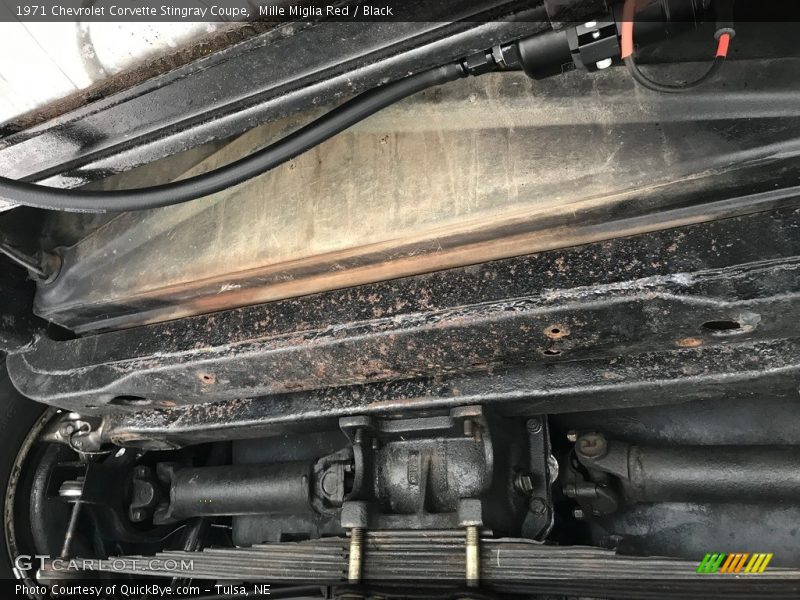 Mille Miglia Red / Black 1971 Chevrolet Corvette Stingray Coupe