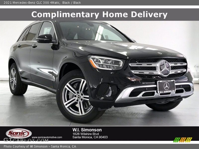 Black / Black 2021 Mercedes-Benz GLC 300 4Matic