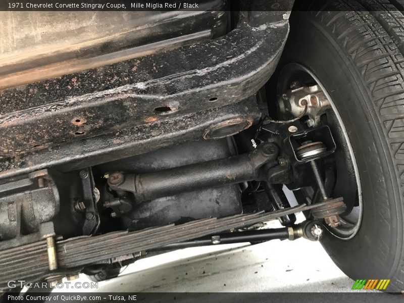 Mille Miglia Red / Black 1971 Chevrolet Corvette Stingray Coupe