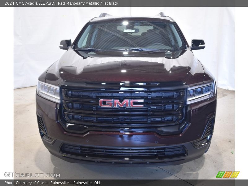 Red Mahogany Metallic / Jet Black 2021 GMC Acadia SLE AWD