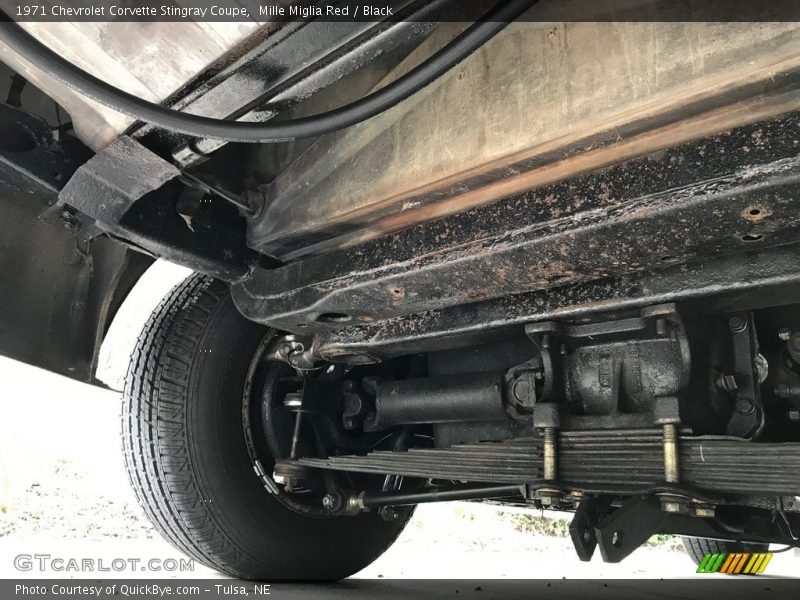 Mille Miglia Red / Black 1971 Chevrolet Corvette Stingray Coupe