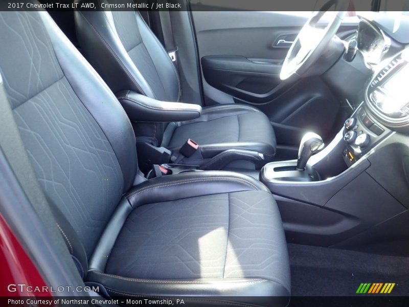 Crimson Metallic / Jet Black 2017 Chevrolet Trax LT AWD