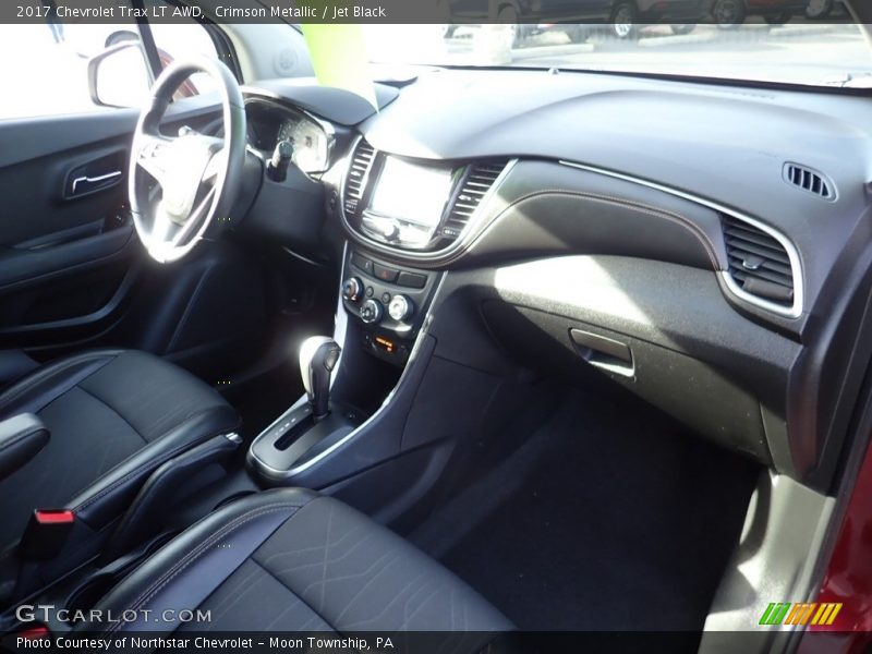 Crimson Metallic / Jet Black 2017 Chevrolet Trax LT AWD