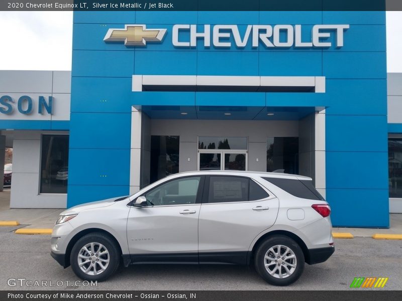Silver Ice Metallic / Jet Black 2020 Chevrolet Equinox LT