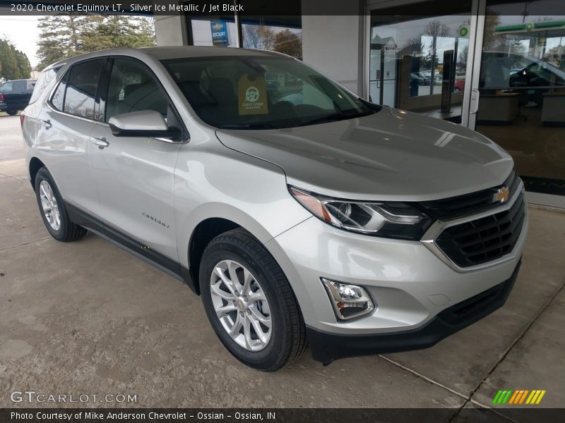 Silver Ice Metallic / Jet Black 2020 Chevrolet Equinox LT
