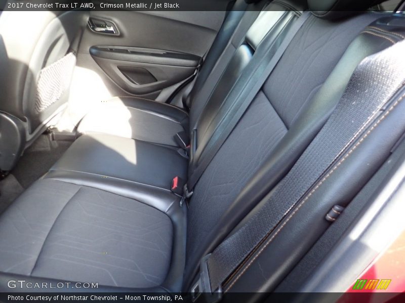 Crimson Metallic / Jet Black 2017 Chevrolet Trax LT AWD