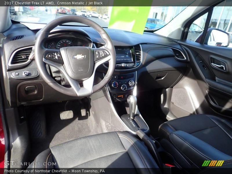 Crimson Metallic / Jet Black 2017 Chevrolet Trax LT AWD
