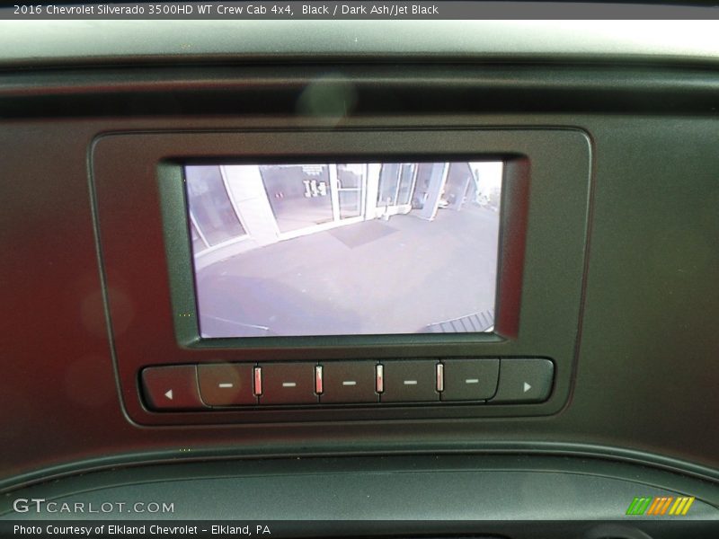 Black / Dark Ash/Jet Black 2016 Chevrolet Silverado 3500HD WT Crew Cab 4x4