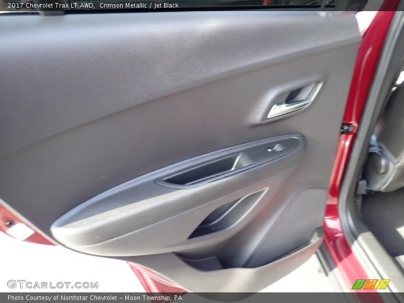 Crimson Metallic / Jet Black 2017 Chevrolet Trax LT AWD