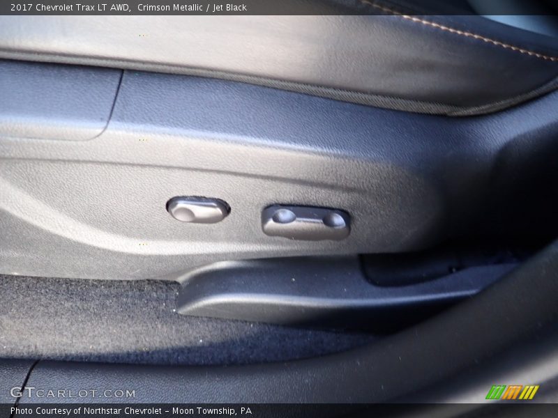 Crimson Metallic / Jet Black 2017 Chevrolet Trax LT AWD