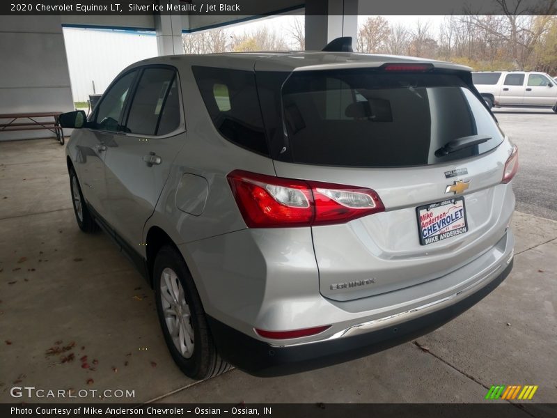 Silver Ice Metallic / Jet Black 2020 Chevrolet Equinox LT