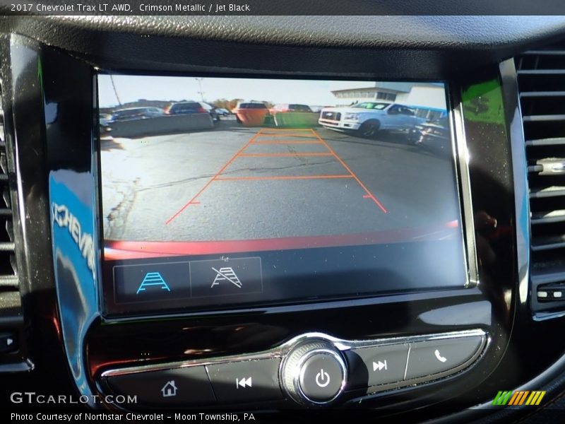 Crimson Metallic / Jet Black 2017 Chevrolet Trax LT AWD