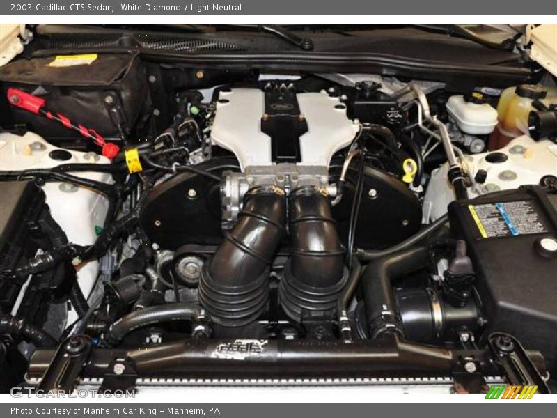 White Diamond / Light Neutral 2003 Cadillac CTS Sedan