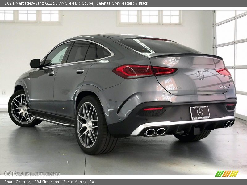 Selenite Grey Metallic / Black 2021 Mercedes-Benz GLE 53 AMG 4Matic Coupe