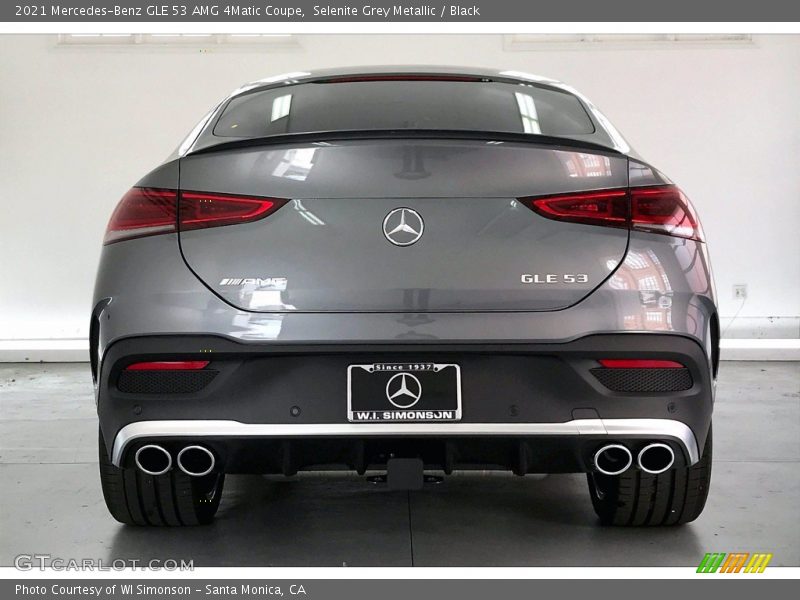 Selenite Grey Metallic / Black 2021 Mercedes-Benz GLE 53 AMG 4Matic Coupe