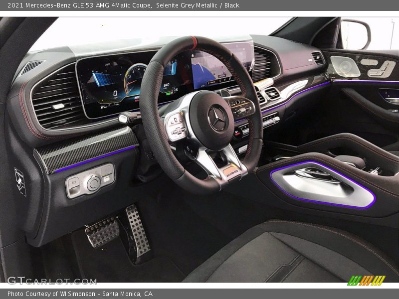 Selenite Grey Metallic / Black 2021 Mercedes-Benz GLE 53 AMG 4Matic Coupe