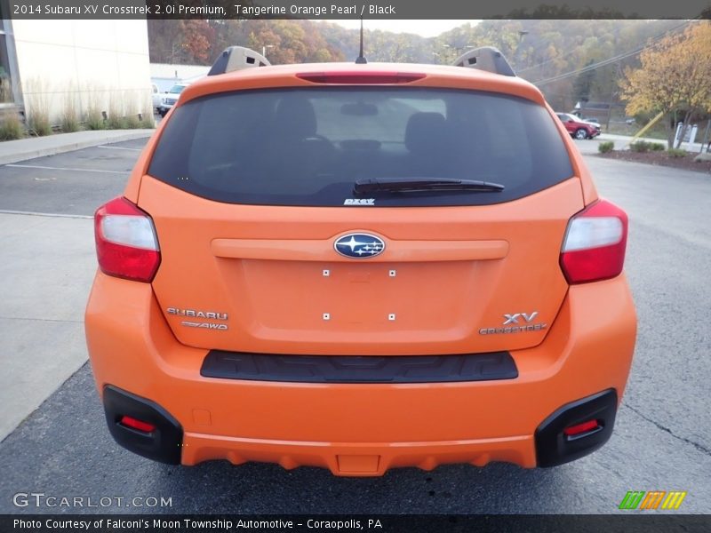 Tangerine Orange Pearl / Black 2014 Subaru XV Crosstrek 2.0i Premium