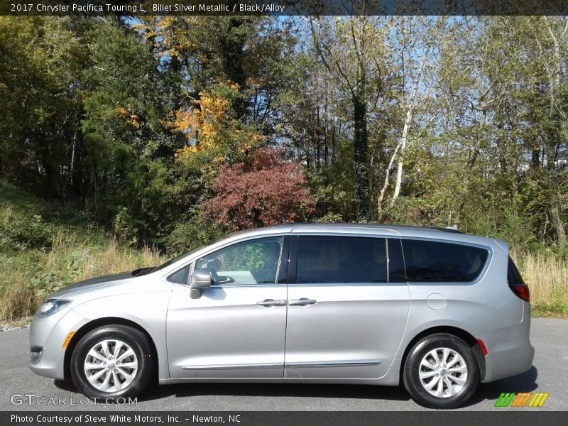 Billet Silver Metallic / Black/Alloy 2017 Chrysler Pacifica Touring L