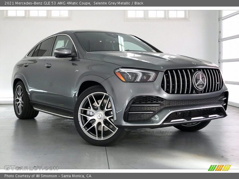 Selenite Grey Metallic / Black 2021 Mercedes-Benz GLE 53 AMG 4Matic Coupe