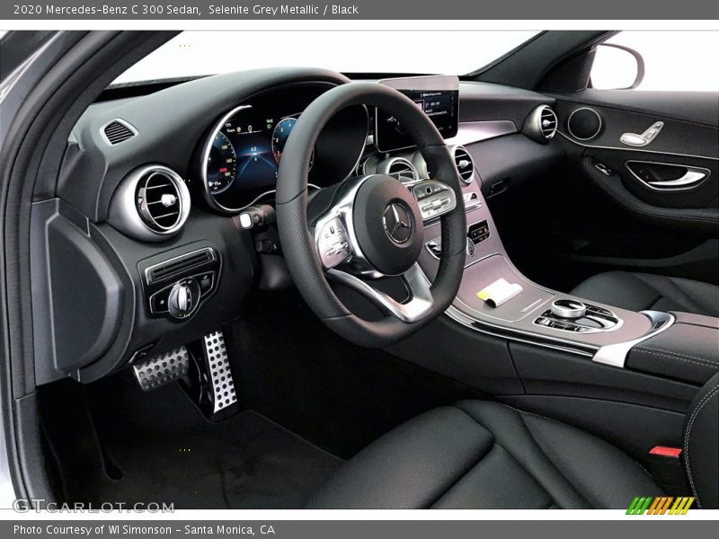Selenite Grey Metallic / Black 2020 Mercedes-Benz C 300 Sedan