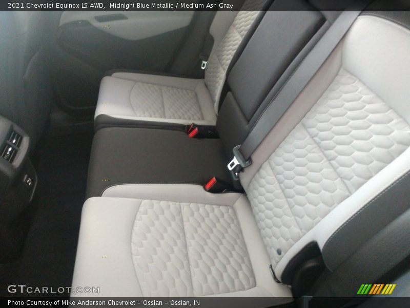 Midnight Blue Metallic / Medium Ash Gray 2021 Chevrolet Equinox LS AWD