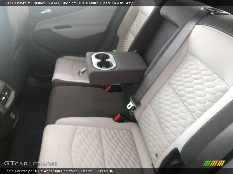 Midnight Blue Metallic / Medium Ash Gray 2021 Chevrolet Equinox LS AWD